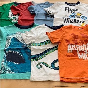 Seven size 5t Gymboree t-shirts
